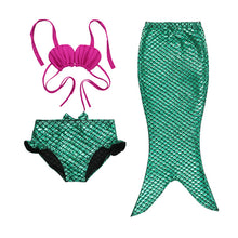 Load image into Gallery viewer, 3Pcs Baby Kids Girls Mermaid Swimwear