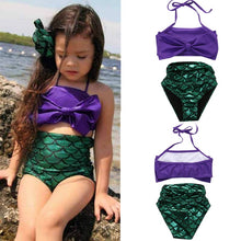 Load image into Gallery viewer, Kid Baby Girls Mermaid Bikini